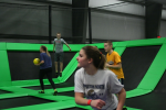 Group of Kids Challenging Each Other in Dodgeball
